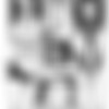 HGH (HG Chagawa)/[HGH] Pleated Gunner #09 Black and White TiTiSUKA [Jap]