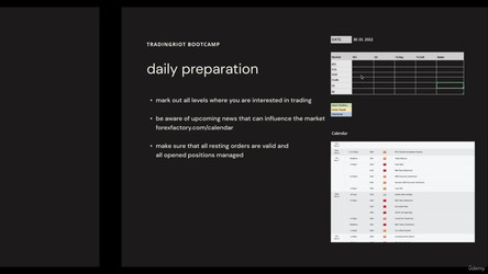 Tradingriot Bootcamp Market trading research and more/6 - Chapter 5 – Strategy/28 - Daily preparation.mp4