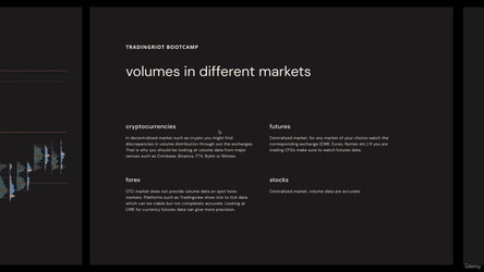 Tradingriot Bootcamp Market trading research and more/5 - Chapter 4 – Auction market theory/17 - Volume Profile.mp4