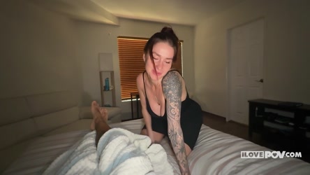 iLovePOV.com/Kleo Kain - Oral from the Busty Roommate.mp4