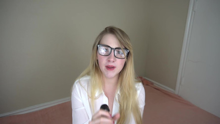 MissPrincessKay/115 - Nerdy Schoolgirl Deepthroating First Bbc.mp4