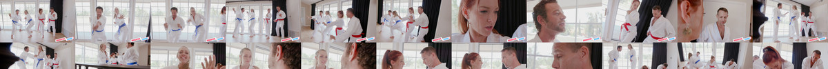 [DaughterSwap.com] - 2019.12.31 - Ashley Red & Luna Light - Swapping Martial Arts Muff (1080p).mp4 screencaps