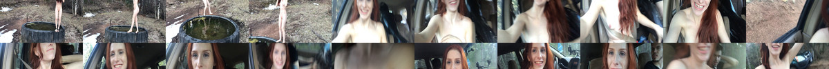 FRECKLEDRED – ROUGH OUTDOOR FUCK AND FACIAL.mp4 screencaps